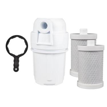 Imagem de Filtro Agua 5'' Remove Cloro Cozinha Chuveiro 2 Carbon Block - Royal B