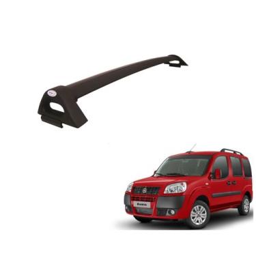 Imagem de Rack De Teto Projecar Travessa Slim Doblo 2001 A 2019 Preto