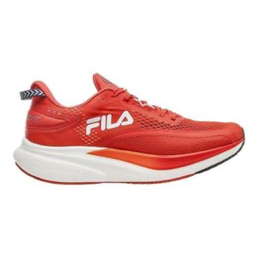 Imagem de Tenis fila racer t2 xtreme feminino, 36, Vermelho, Branco