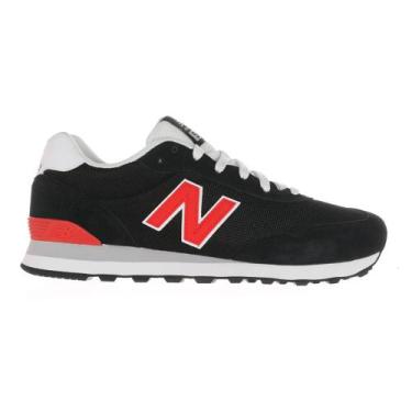 Imagem de Tenis new balance 515v2 masculino, 38, Preto, Vermelho