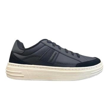 Imagem de Tênis casual manchester a545, Preto, 39
