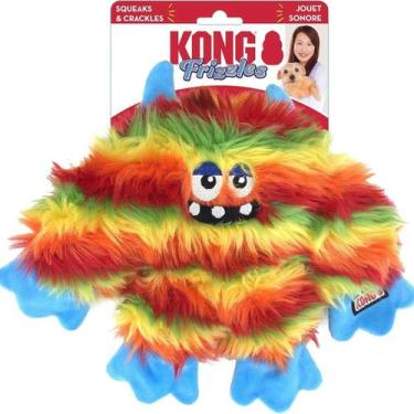 Imagem de Brinquedo Kong Frizzles Monstrinho Com Apito Para Cães Cor Laranja Des