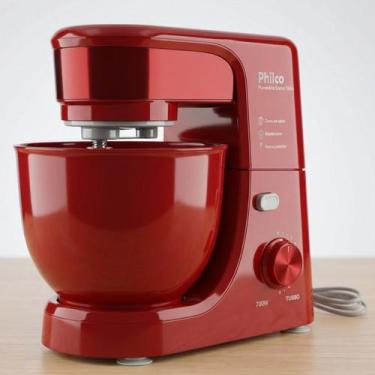 Imagem de Batedeira Planetária Philco 4,5L Vermelha 700W PHP500V Turbo Red 12 Ve