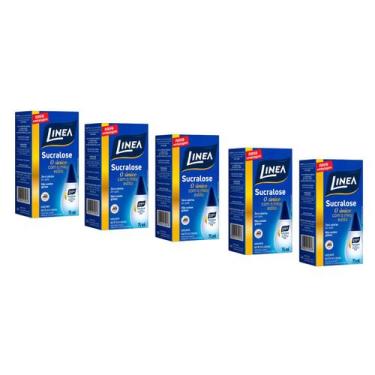 Imagem de Adoçante Liquido Linea 75 Ml Kit 6