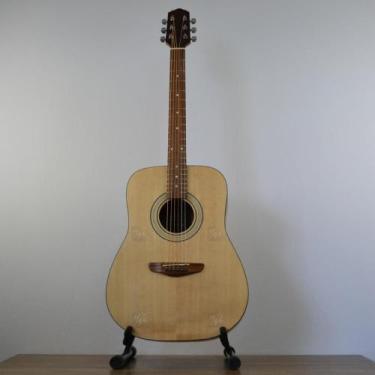 Imagem de Violão Acustico Giannini Folk Full Tampo Maciço FK1 Gonçalo Alves NS S