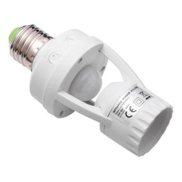 Imagem de Sensor De Presença Com Fotocélula Para Lâmpada Soquete E27