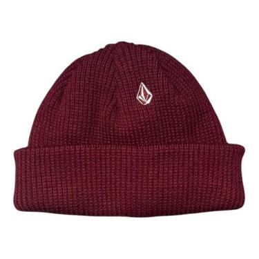 Imagem de Gorro Volcom Sailor Stone WT26 Vinho, Único, Vermelho escuro