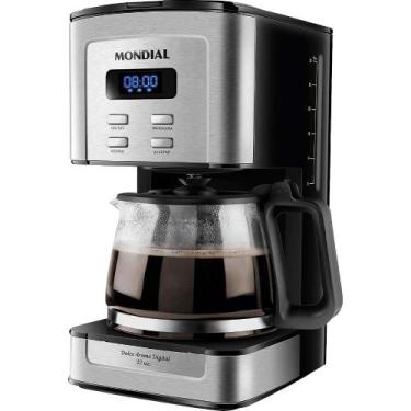 Imagem de Cafeteira Mondial C-44-32X-Sdi Dolce Arome 220V - Prata/Preto, 220V