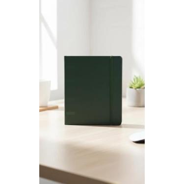 Imagem de Fichário Argolado A5 Verde Oliva 80 Folhas - Congratulations Store