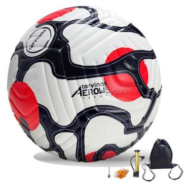 Imagem de Bola de Futebol Torvinas Tamanho 4 Impermeável em Couro PU com Kit