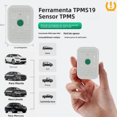 Imagem de Sensor TPMS Ford Para Monitoramento De Pressão Dos Pneus Com 19 Predef