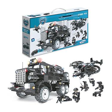 Imagem de Operações Especiais Caminhão Tático de Apoio 2393 Peças Xalingo