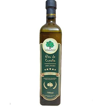Imagem de Óleo De Copaíba Da Amazônia Litro Vidro Âmbar Dosador 750ml