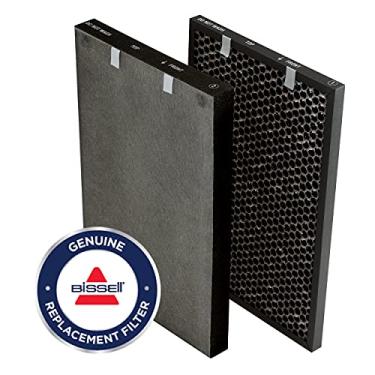 Imagem de BISSELL air220 purificador de ar de substituição HEPA + pacote de filtro de carvão ativado e pré-filtro, nova peça original original, 3315, preto