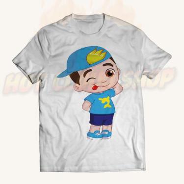 Camiseta Infantil Personalizada Luccas Neto