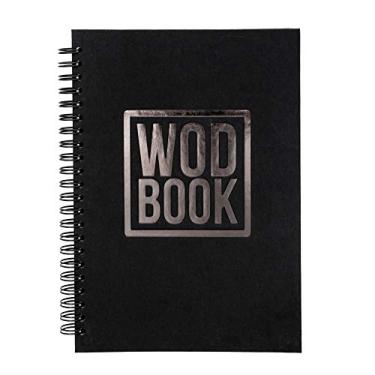 Imagem de Diário de Treino de Crossfit WODBOOK – Livro de Madeiras de Capa Rígida – Planejador de Exercícios – Diário de Rastreamento Cross Training – Diário de madeira – 140 Páginas (Faixa 200 WODs + 130 Marcadores + Registros Pessoais)