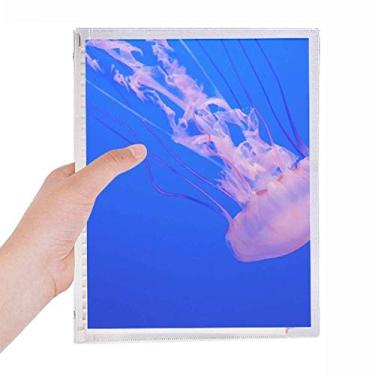 Imagem de Caderno de papelaria recarregável de folhas soltas com organismo marinho tropical