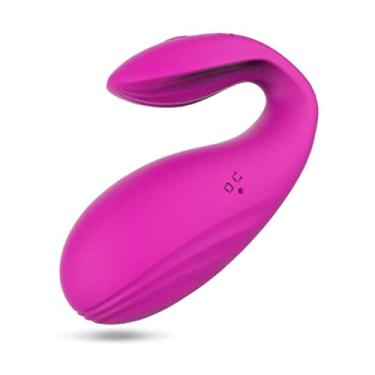 Imagem de Vibrador Feminino Motor duplo Poderoso Com Controle Remoto Estimulador Sexual Clitóris e Ponto G Erótico (Rosa)