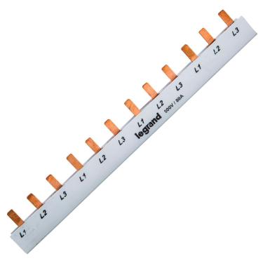 Imagem de Barramento P/ disjuntor DIN trifásico 3X4 Cod. 928033 - Cemar