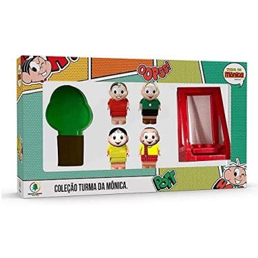 Imagem de Turma da Mônica - 4 Bonecos e Blocos