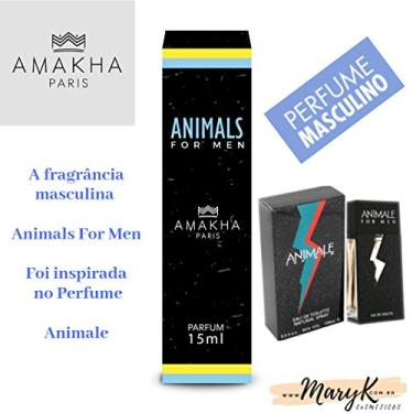 Imagem de Perfume Masculino de Bolso Animals for men Amakha Paris
