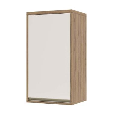 Imagem de Armário Aéreo 40 cm 1 Porta de abrir 1 Prateleira Mel Luciane Móveis