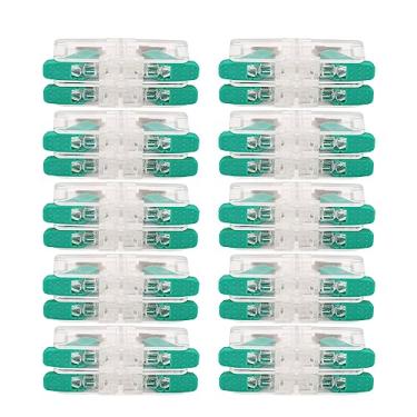 Imagem de Conector de Fiação, Conector de Fio de 10 Unidades 0,5 a 6 mm² 2 Em 2 Saídas Condutor de Contato de Cobre Conectores de Fio Compactos Conectores de Emenda, Idc Elétrico