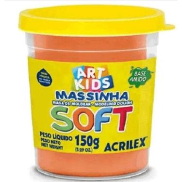 Imagem de Massa de Modelar SOFT - LARANJA - 150g - ACRILEX