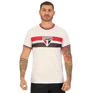 Imagem de Camiseta São Paulo Shade Branca (BR, Alfa, M, Regular, Branco)