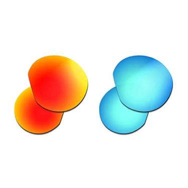 Imagem de Prizo ORL Lentes polarizadas de reposição para óculos de sol Oakley Clifden OO9440-2 conjunto