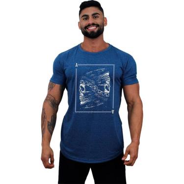 Imagem de Camiseta Longline MXD Conceito Ases Indígena Masculina-Masculino