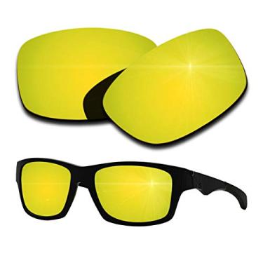 Imagem de Lentes de reposição polarizadas para óculos de sol Oakley Jupiter Squared - várias cores, Revestimento espelhado ouro 24k, Variation