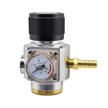 Imagem de Corny Keg Regulador de CO2 para garrafa de refrigerante europeu Sodastream cerveja homebrew co2kit regulador TR21X4 90pis (apenas Rugulator)