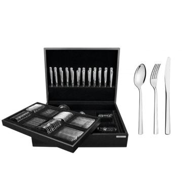 Imagem de Faqueiro Premium Estojo Madeira 101 Peças Tramontina