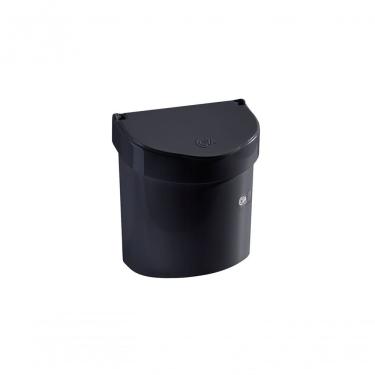 Imagem de Lixeira Para Pia Glass 20,3 X 14,6 X 21,3 Cm 2,7 L Preto Coza