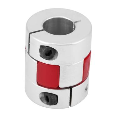Imagem de 1 peça de acoplamento de eixo de ameixa flexível, acoplador codificador de motor de passo Cnc, acoplador de acoplamento de eixo de ameixa de liga de alumínio D25 L30 para transmissão de eixo de vários