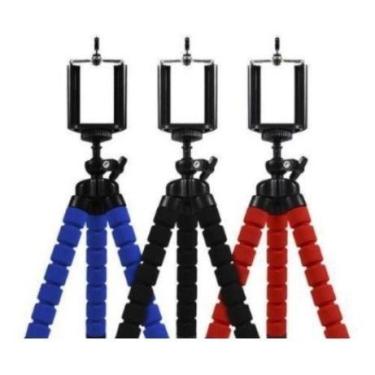 Imagem de Tripe Flexível Universal Suporte Celular Câmeras 16 Cm - oem