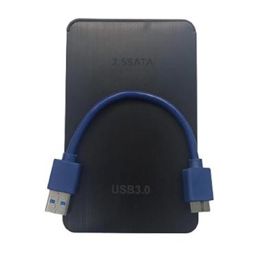 Imagem de Case Slim Hd Ssd Adaptador Usb 3.0 Sata3 Gaveta Externo