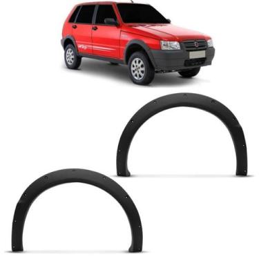 Imagem de Alargador Moldura Paralama Dianteiro Uno Way Cinza 2004 A 12 - Blawer