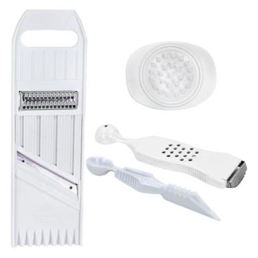 Imagem de Kit Multifuncional Fantástico p/ Legumes Frutas Descascador - House Or