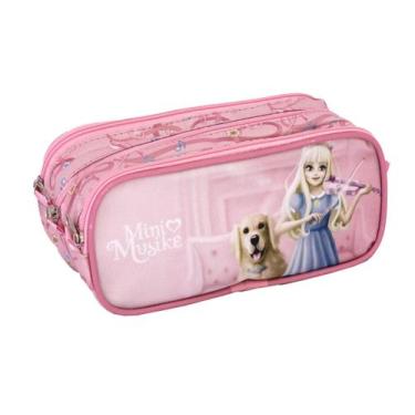 Imagem de Estojo Infantil Triplo LS Mini Musike Nina - EE1619 - L S BOLSAS E MOC