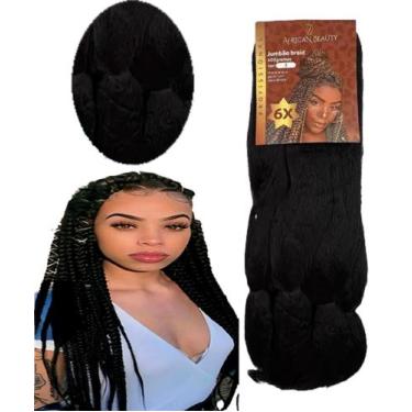 Imagem de Cabelo Super Jumbo African Beauty 400 Gr Box Braids, [1]