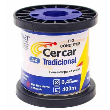 Imagem de Fio para cerca elétrica Aço Tradicional - Igecast, Ø0,45mm, 400 Metros
