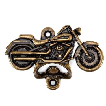 Imagem de Abridor De Garrafa Moto Harley Davidson Motoqueiro Metal Decoração - M