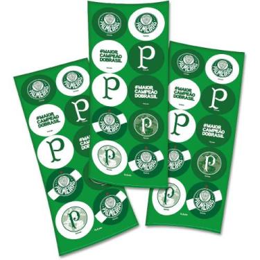 Imagem de Adesivo Palmeiras 30 Un - Festcolor