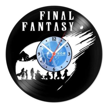 Imagem de Relógio De Parede Disco Vinil Jogos e Games - Final Fantasy 03 - VJG-0