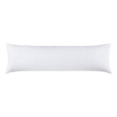 Imagem de Porta Travesseiro Altenburg Ultrawave Body Pillow Labirinto Branco