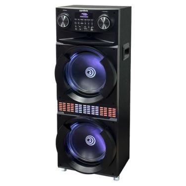 Imagem de Torre De Som Power Party Gradiente 2 Woofers 12pol 2200w Rms 1 entrada