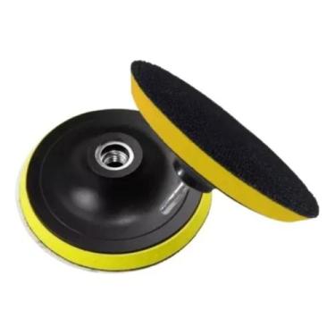 Imagem de Suporte Para Lixadeira Disco Polimento 100mm 4 Rosca M14 - VIP INDUSTR