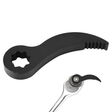 Imagem de Cabeça adaptadora de chave de alavanca, ferramentas de cabeça adaptadora de 0,71 polegadas D para pé de cabra, flor de ameixa, dente de serra, catraca, acessório de barra de puxão, ferramenta de